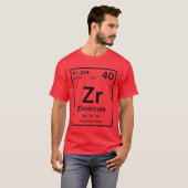 Zirkoniumelement (schwarz) T-Shirt (Vorne ganz)