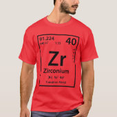 Zirkoniumelement (schwarz) T-Shirt (Vorderseite)