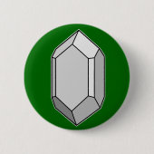 Zirkonkristallstruktur Button (Vorderseite)