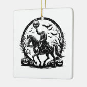 Zirkulardesign des kopflosen Horsemans Keramikornament (Links)
