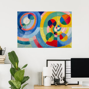 Zirkuläre Formen Robert Delaunay Poster