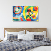Zirkuläre Formen von Robert Delaunay Leinwanddruck (Insitu (Schlafzimmer))
