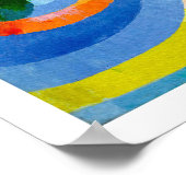 Zirkuläre Formen von Robert Delaunay Poster (Ecke)