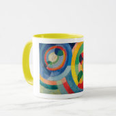 Zirkuläre Formen von Robert Delaunay Tasse (Vorderseite Links)