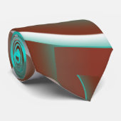 Zirkuläre Himmelskonzentrische Kreise Krawatte (Gerollt)