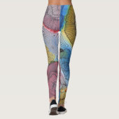 Zirkuläre Leggings (Rückseite)