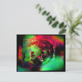 Zirkuläre Logik Postkarte (Stehend Vorderseite)