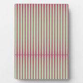 Zirkuläre Streifen in Limon und rot. Fotoplatte (Vorderseite)