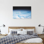 Zirkuläre Wolkenbildung über den Südpazifik. Leinwanddruck (Insitu (Schlafzimmer))