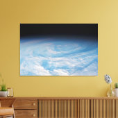 Zirkuläre Wolkenbildung über den Südpazifik. Leinwanddruck (Insitu (Wohnzimmer))