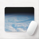 Zirkuläre Wolkenbildung über den Südpazifik. Mousepad (Mit Mouse)