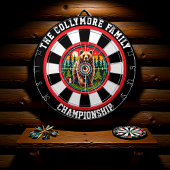 Zirkulärer Grizzlyn in Forest Target Dartscheibe