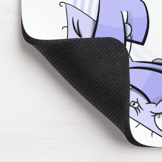 Zirkulärer Kannibalismus Mousepad (Ecke)