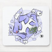 Zirkulärer Kannibalismus Mousepad (Vorne)