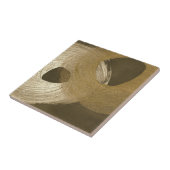 Zirkulärer Sandsturm in Tan und Dunkelbraun Fliese (Seite)