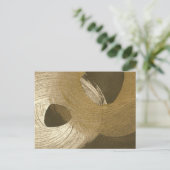 Zirkulärer Sandsturm in Tan und Dunkelbraun Postkarte (Stehend Vorderseite)