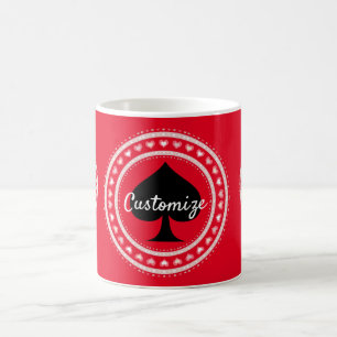 Zirkularhöhen Schwarze Spades Thunder_Cove Kaffeetasse