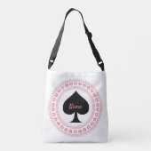 Zirkularhöhen Schwarze Spades Thunder_Cove Tragetaschen Mit Langen Trägern (Rückseite)