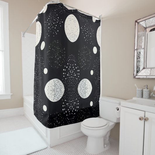 Zirkularstil 3 duschvorhang (Beispiel)