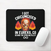 Zirkulation von Bowling Odselig spezifischer Spaß Mousepad (Mit Mouse)