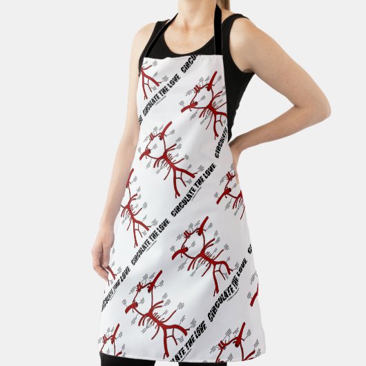 Zirkulieren des Liebe-Circle der Willis-Anatomie-R Schürze (InSitu)