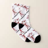 Zirkulieren des Liebe-Circle der Willis-Anatomie-R Socken (Paar)