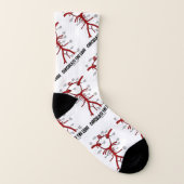Zirkulieren des Liebe-Circle der Willis-Anatomie-R Socken (Links - Innen)