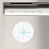 Zirkulonmagnet mit Schneeflocken Magnet (In Situ (Geschirrspüler))