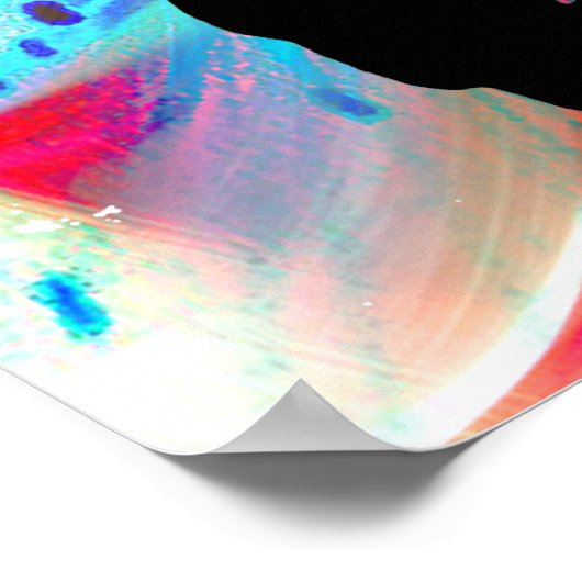 Zirkulorburst mit Cheerleader Poster (Ecke)