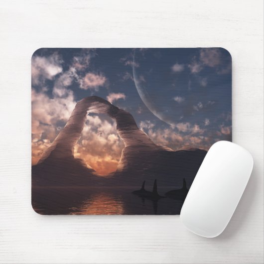 Zirkumpolares Mousepad (Mit Mouse)