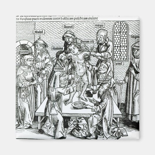 Zirkumzision aus "Liber Chronicarum" Magnet (Vorne)