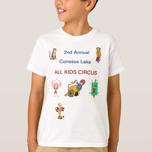 Zirkus 2013 T-Shirt (Vorderseite)