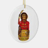 Zirkus-Affe Keramikornament (Rechts)