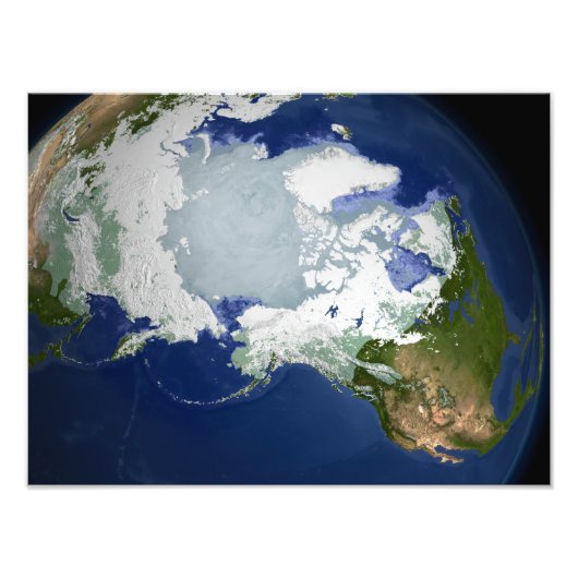 Zirkus-Arktische Permafrost Fotodruck (Vorne)