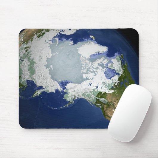 Zirkus-Arktische Permafrost Mousepad (Mit Mouse)