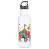 Zirkus-Ausführende Edelstahlflasche (Vorderseite)