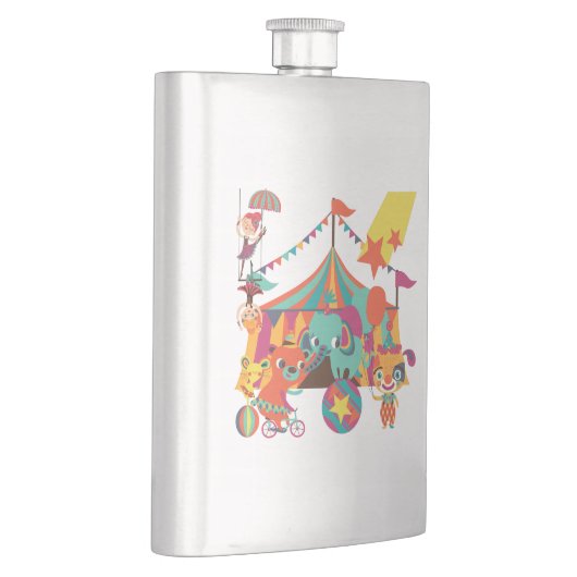 Zirkus-Ausführende Flachmann (Rechts)