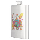 Zirkus-Ausführende Flachmann (Links)