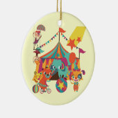 Zirkus-Ausführende Keramik Ornament (Rechts)