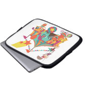 Zirkus-Ausführende Laptopschutzhülle (Vorne Knopf)