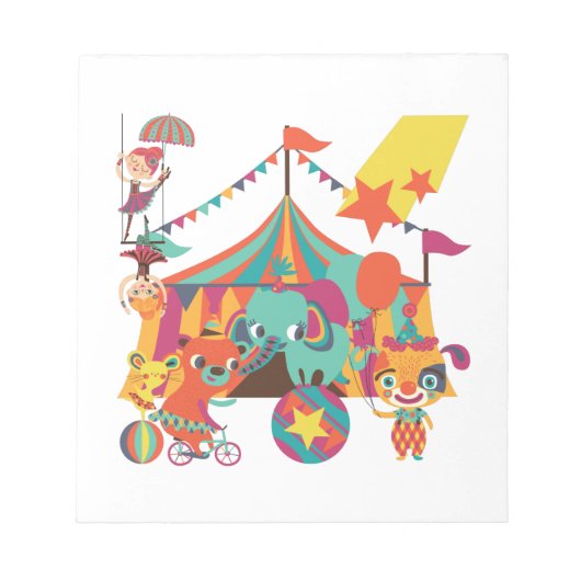 Zirkus-Ausführende Notizblock (Vorderseite)