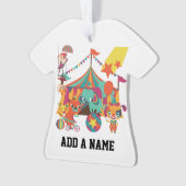 Zirkus-Ausführende Ornament (Vorderseite)