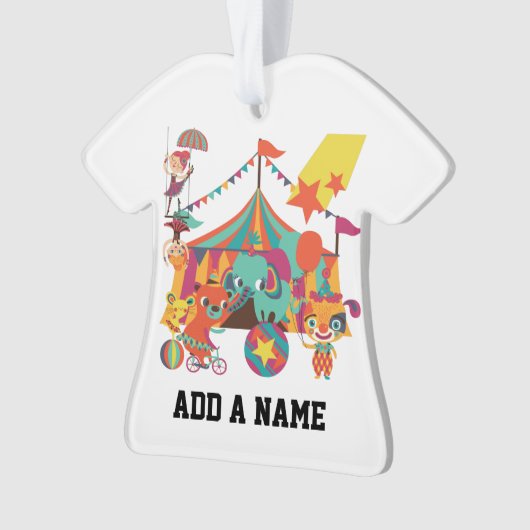 Zirkus-Ausführende Ornament (Vorderseite)