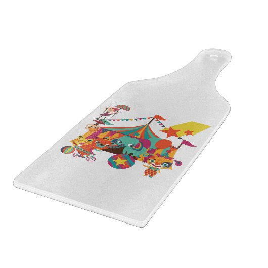 Zirkus-Ausführende Schneidebrett (Ecke)