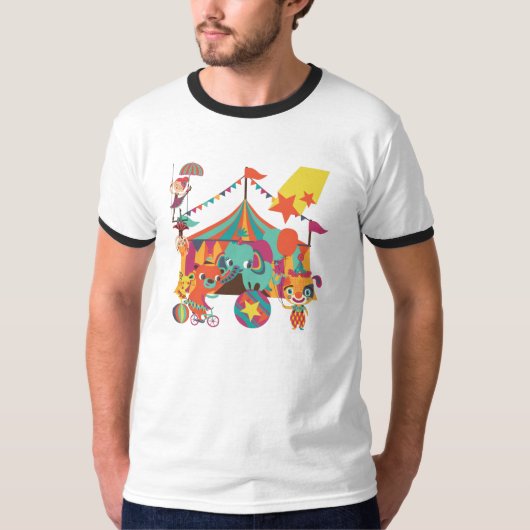Zirkus-Ausführende T-Shirt (Vorderseite)