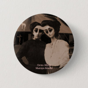 Zirkus-Außerirdische-Knopf Button