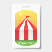 Zirkus Ausweis (Back)