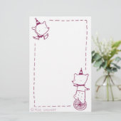 Zirkus-Bären Briefpapier (Stehend Vorderseite)