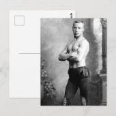 Zirkus Beefcake 1898 Postkarte (Vorne/Hinten)