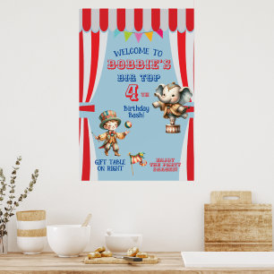 Zirkus Big Top Poster